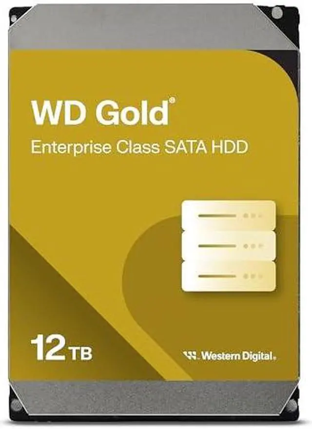 Alt view image 3 of 3 - Western Digital 10TB WD Gold Enterprise Class Internal Hard Drive WD102KRYZ