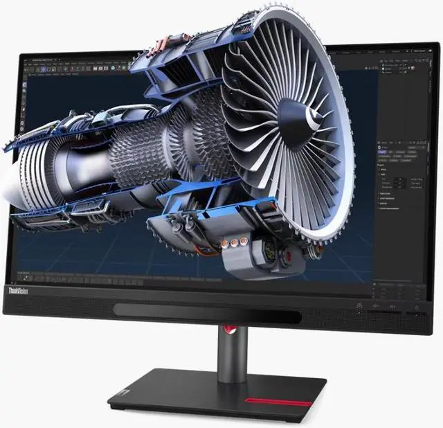 Alt view image 4 of 14 - Lenovo ThinkVision 27 3D - Glasses-free, 2D/3D Compatible Display