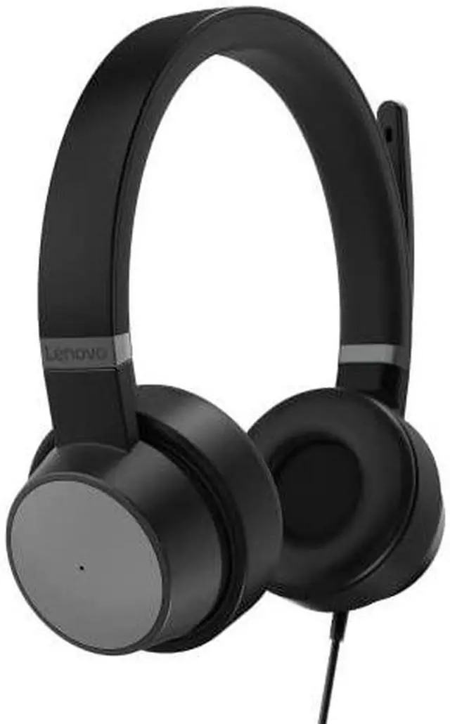 Main image of Lenovo Go Wired ANC Headset (Thunder Black)
