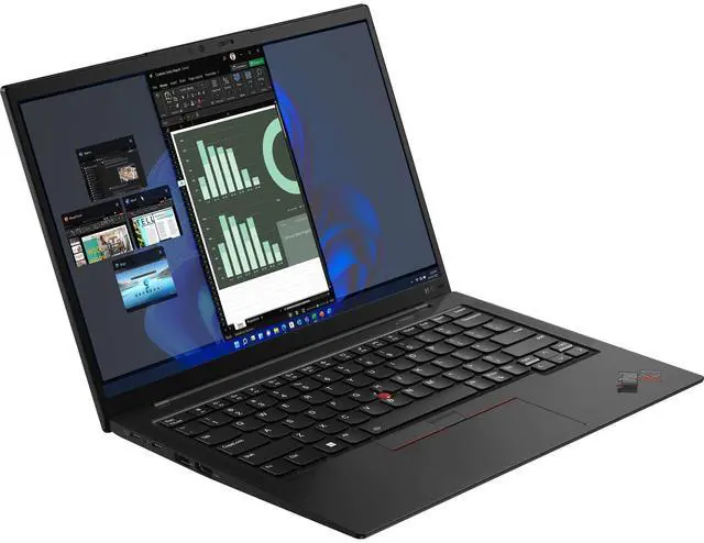 Alt view image 2 of 7 - Lenovo Thinkpad X1 Carbon 10th Gen i7-1270P 512GB 16GB 14" FHD Thin Laptop PC