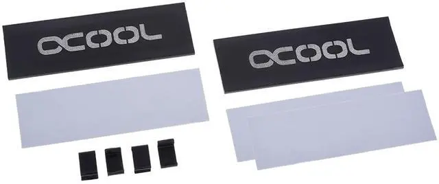 Alt view image 2 of 7 - Alphacool HDX - M.2 SSD M01 - 80mm - Black (11310)
