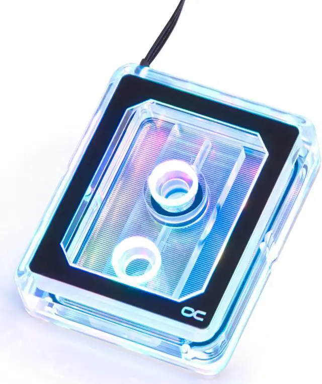 Alt view image 9 of 9 - Alphacool Eisblock XPX Pro Aurora Light CPU Water Block, Plexi