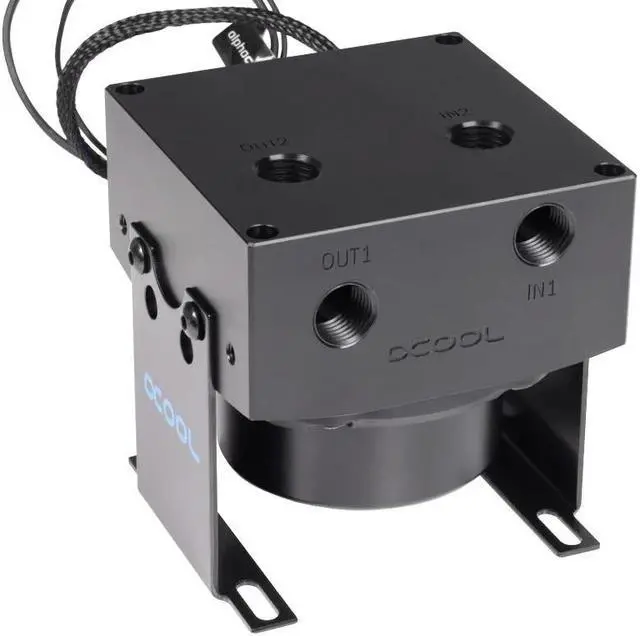 Alt view image 15 of 15 - Alphacool Eispumpe VPP755 with Eisdecke D5 V.3 Pump / Res Combo, D5, Acetal