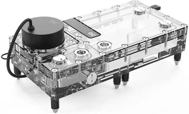 Main image of Alphacool Core Flat Reservoir 240 Right with VPP Pump (15487)
