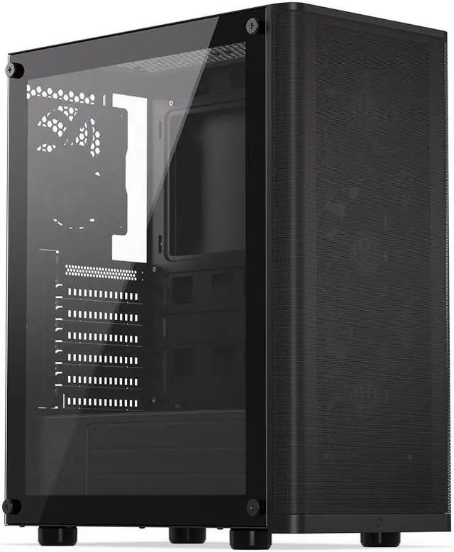 Alt view image 9 of 9 - ENDORFY Ventum 200 Air, ATX PC case, computer case, 4x120mm PWM fans included, matx case, radiator up to 360mm, Tempered glass side, top and front mesh, EY2A002