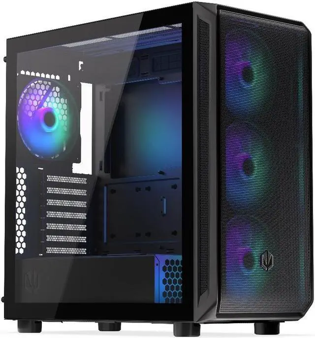 Alt view image 9 of 9 - ENDORFY Arx 700 ARGB, ATX PC case, computer case, 4x140mm ARGB PWM fans included, matx case, radiator up to 360mm, Maximum airflow, top and front mesh, EY2A013