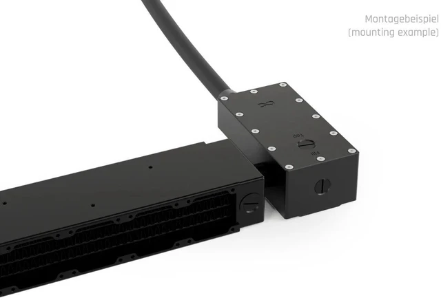 Alt view image 3 of 3 - Alphacool ES Reservoir DDCzero 1U with Pump (14571)