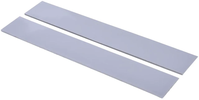 Alt view image 3 of 5 - Alphacool Eisschicht Thermal Pad 14w/mK, 120mm x 20mm, 1.5mm, 2-pack, Grey (1011306)