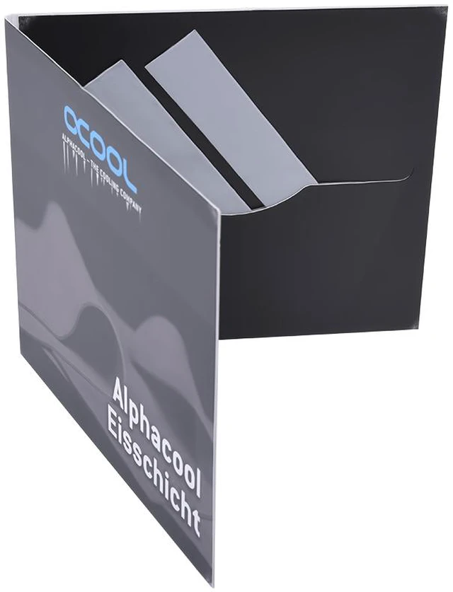 Alt view image 4 of 5 - Alphacool Eisschicht Thermal Pad 14w/mK, 120mm x 20mm, 1.5mm, 2-pack, Grey (1011306)