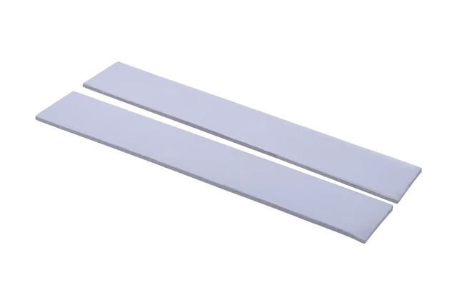 Alt view image 2 of 7 - Alphacool Ice Thermal Pad - 17W/mK 120x20x1.5mm - 2 Pieces, Grey (12470)