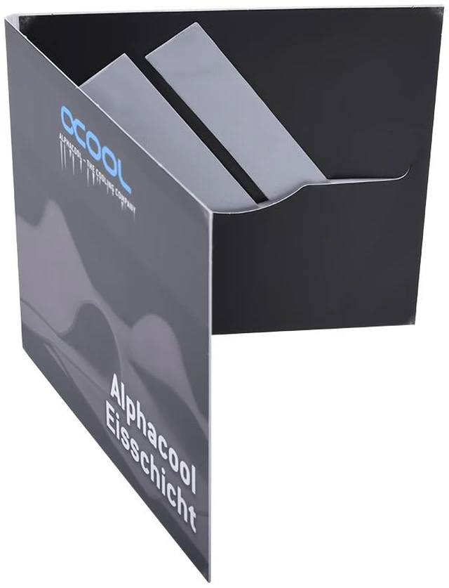 Alt view image 3 of 7 - Alphacool Ice Thermal Pad - 17W/mK 120x20x1.5mm - 2 Pieces, Grey (12470)