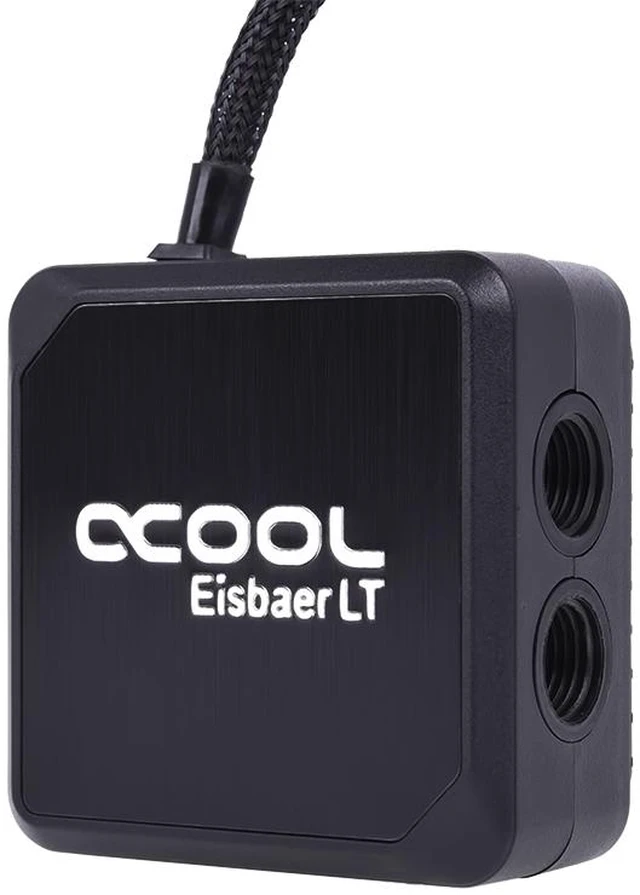 Alt view image 7 of 7 - Alphacool Eiskoffer - Mandrel 13mm 45° CPU Water Block, G1/4, Copper, Black (90348)