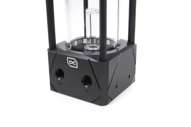 Alt view image 5 of 7 - Alphacool Eisbecher Aurora D5 Acetal/Glass - 150mm incl. Alphacool VPP Apex D5 Reservoir, G1/4, 150 mm, Borosilicate Glass (13327)