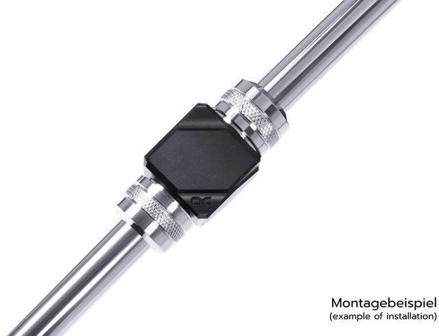 Alt view image 4 of 7 - Alphacool Temperature Sensor Square Acetal - Black (17555)