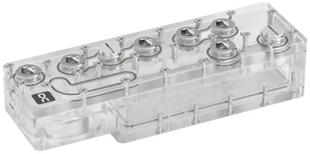 Alt view image 7 of 7 - Alphacool Core Distroplate 240 XS D5/DDC Reservoir, G1/4, 147ml, Acrylic, Clear (14672)