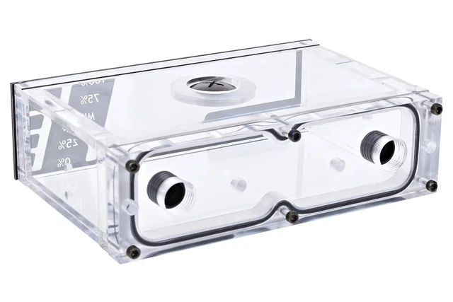 Alt view image 3 of 7 - Alphacool Repack Single Bay Reservoir (Rev.2), G1/4, Acrylic (15039)