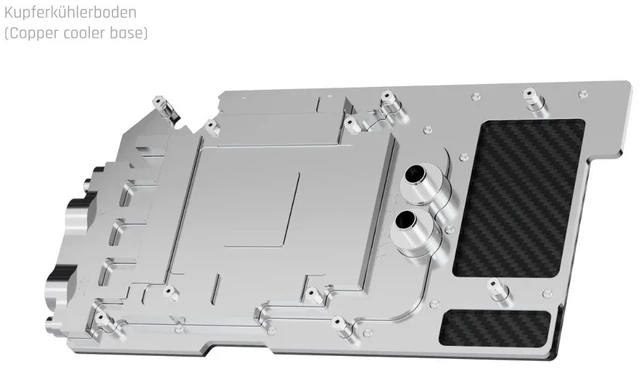 Alt view image 4 of 7 - Alphacool ES RTX 6000 Pro WS/RTX 5090 Founders Edition with Backplate (5100182)