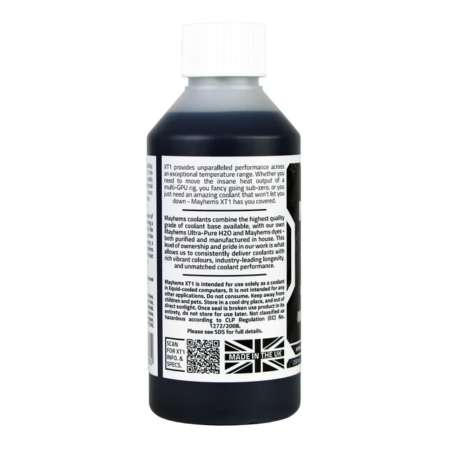 Alt view image 2 of 5 - Mayhems XT-1 Nuke Coolant Concentrate, 250mL, UV Black (MYH-0157)
