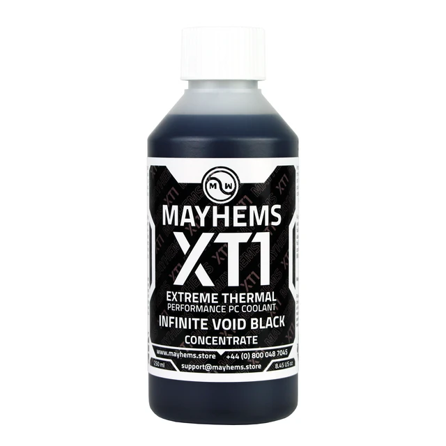 Alt view image 3 of 5 - Mayhems XT-1 Nuke Coolant Concentrate, 250mL, UV Black (MYH-0157)