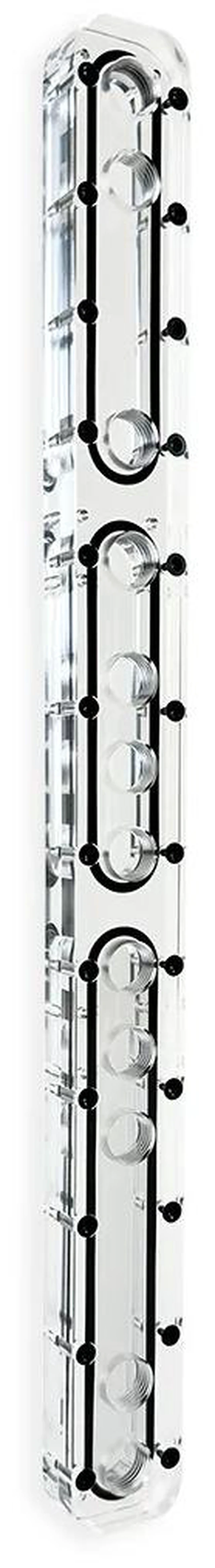 Alt view image 4 of 7 - Stealkey Customs CubeTube Distroplate 360mm - Acryl, Clear (SW10133)