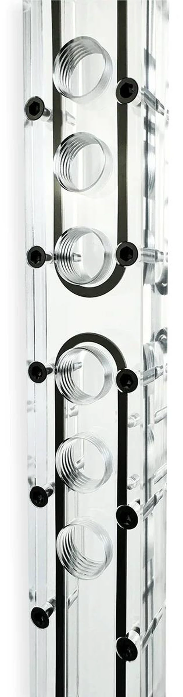 Alt view image 7 of 7 - Stealkey Customs CubeTube Distroplate 360mm - Acryl, Clear (SW10133)