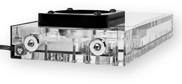 Alt view image 6 of 7 - Stealkey Customs ResPro 360 D5/DDC D-RGB Reservoir, G1/4, 250ml, Acrylic (21360)