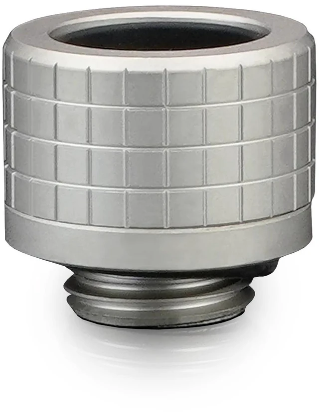Alt view image 3 of 7 - Thermal Grizzly DeltaMate 14mm HardTube Compression Fitting - HT14 - Matt Nickel, G1/4, Brass (TG-DM-FIT-0214)