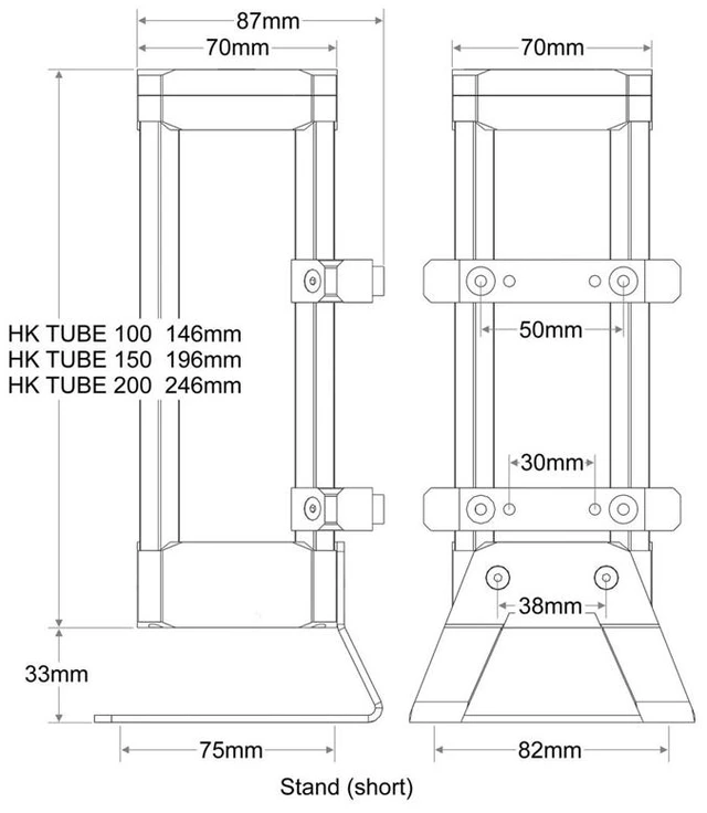 Alt view image 6 of 7 - Watercool HEATKILLER Tube Reservoir, 150mm, D5, G1/4, Borosilicate Glass, Clear (WAT-0014)