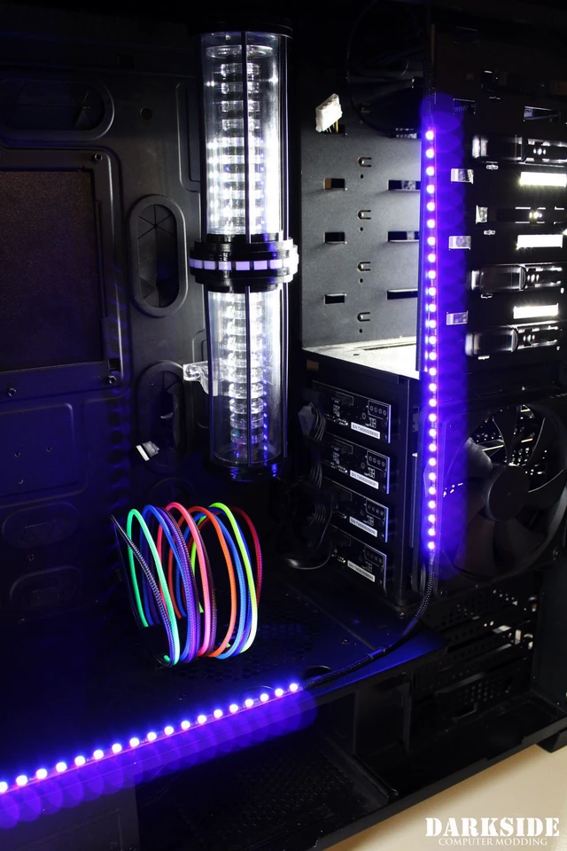 Alt view image 6 of 7 - Darkside DUAL CONNECT Extension - 12" (30cm) Dual-Ended LED Strip - UV PRO (DS-1155)