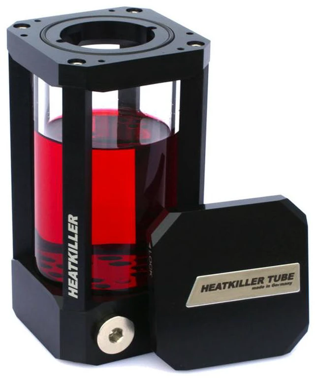Alt view image 7 of 7 - Watercool HEATKILLER® Tube 200 D5 - Clear Reservoir, G1/4, 200mm, Borosilicate Glass (30205)