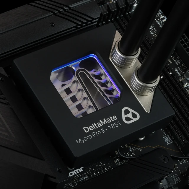 Alt view image 2 of 7 - Thermal Grizzly DeltaMate Mycro Pro II - Intel 1851 CPU Block (TG-DM-CPU-002)