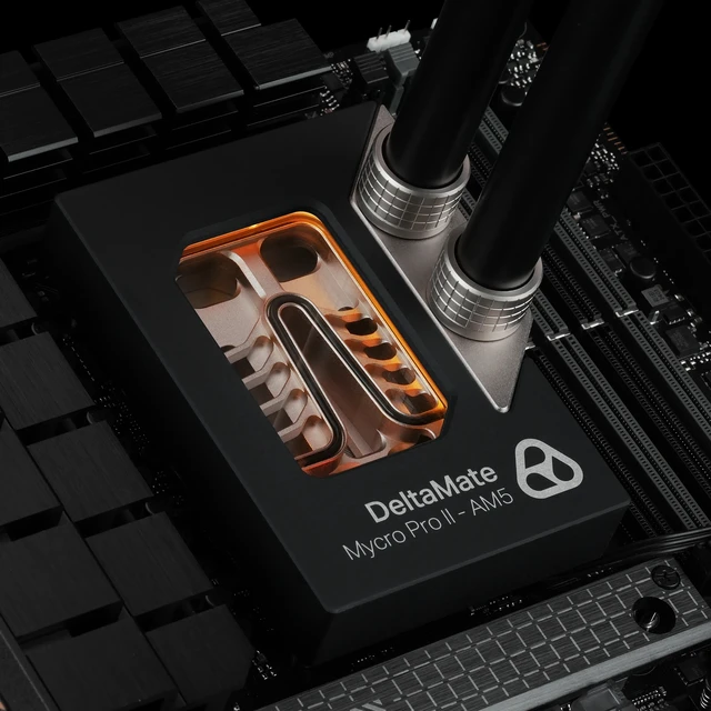 Alt view image 2 of 7 - Thermal Grizzly DeltaMate Mycro Pro II - AM5 CPU Block (TG-DM-CPU-001)