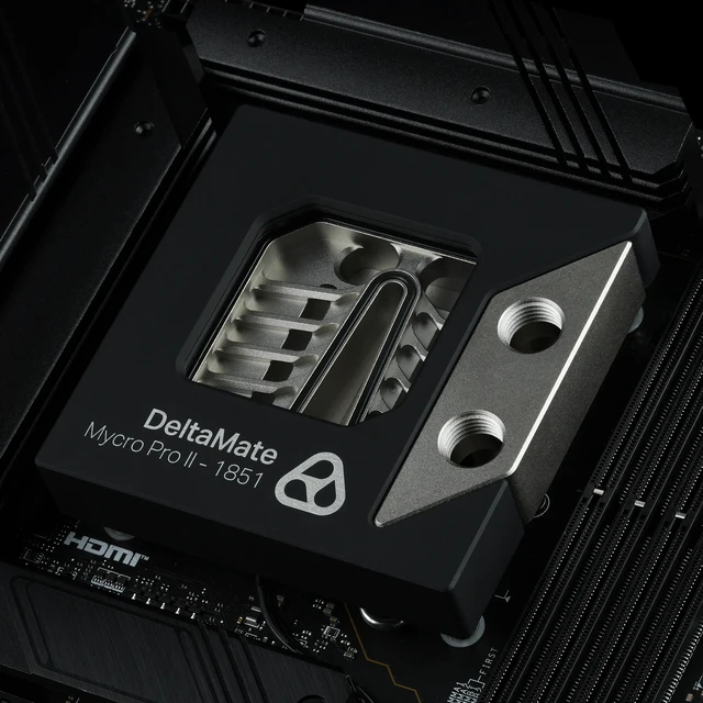 Alt view image 7 of 7 - Thermal Grizzly DeltaMate Mycro Pro II - Intel 1851 CPU Block (TG-DM-CPU-002)
