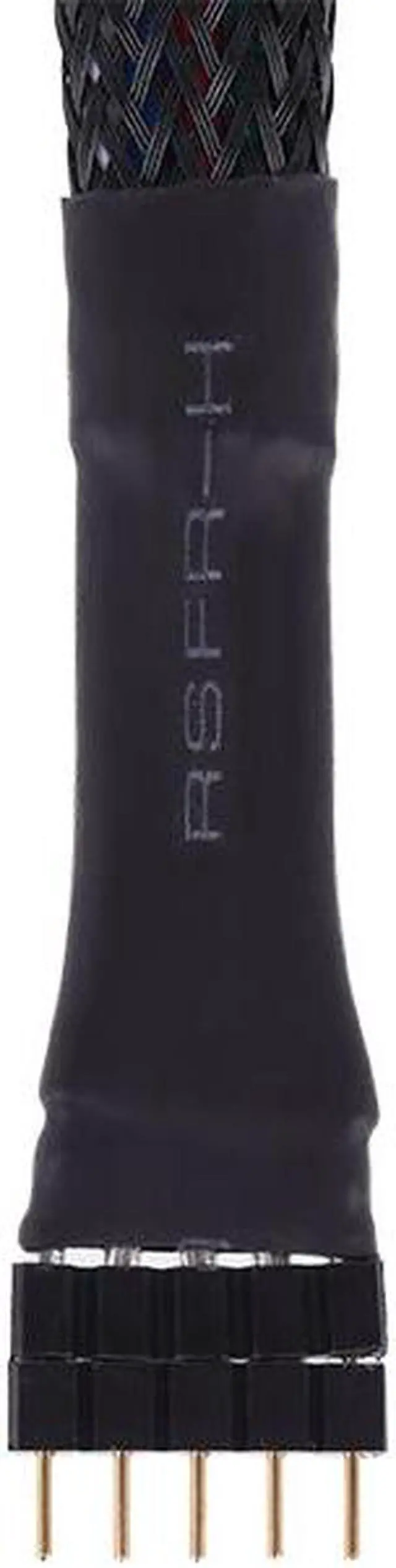 Alt view image 3 of 3 - Alphacool Y-Cable RGBW 5-Pin to 3x 5-Pin - 30cm Incl. Connector - Black (18569)