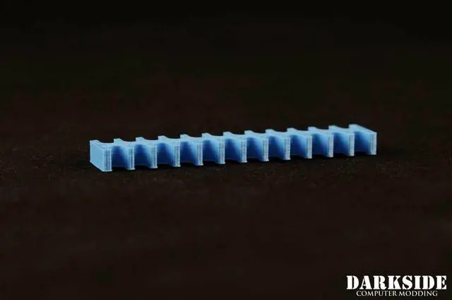 Main image of Darkside 24-Pin Cable Management Holder - Aqua Blue (3DS-0106)