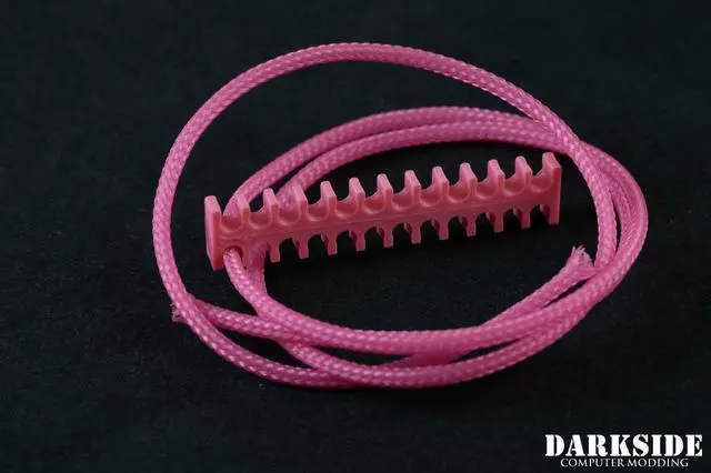 Alt view image 2 of 2 - Darkside 16-Pin Cable Management Holder - Pink (3DS-0098)