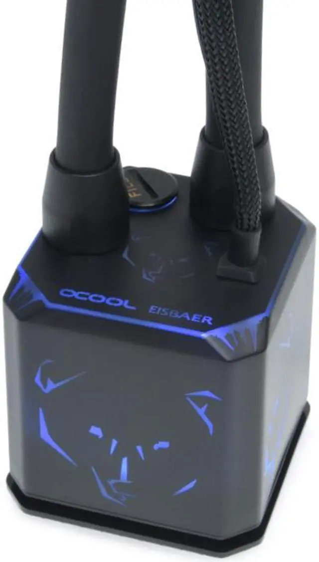 Alt view image 14 of 15 - Alphacool Eisbaer Aurora All-In-One CPU Cooler, 240, Digital RGB