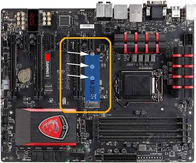 Alt view image 3 of 4 - M. 2 SSD mounting Screws Kit for Laptop and Nvme m.2 ssd (Screw fit Laptop)
