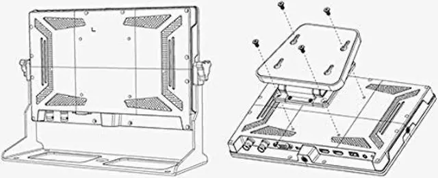 Alt view image 5 of 5 - LILLIPUT A11 10.1" 4K Camera Monitor with 4K HDMI and 3G-SDI Input & Loop Output 1920x1200 Full HD Resolution
