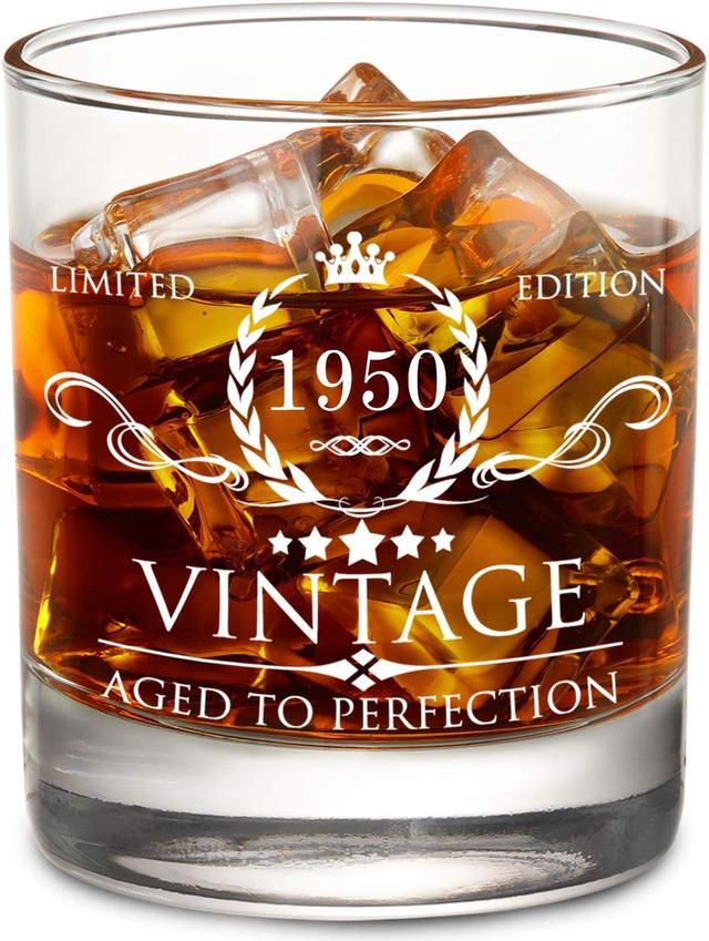 70th Birthday Gift For Men, Aged To Perfection 1952 Custom Name Tumbler,  Dad, Brother, Grandpa Birthday Present Idea, Vintage Retro Cup from Dancing  Canary