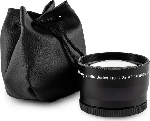 Main image of 2.2x Professional Anti-Reflection Telephoto Lens 58mm with Protective Pouch