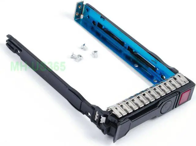 Alt view image 4 of 6 - 2.5" For HP ML30 Gen10 G10 Hard Drive Caddy SSD HDD SAS/SATA Tray & chip LED