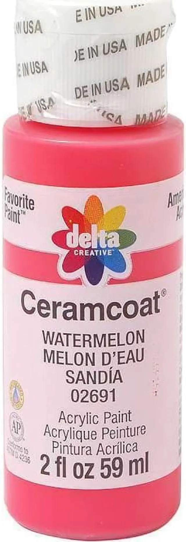 Main image of Ceramcoat Acrylic Paint 2oz Watermelon - Opaque 017158026912