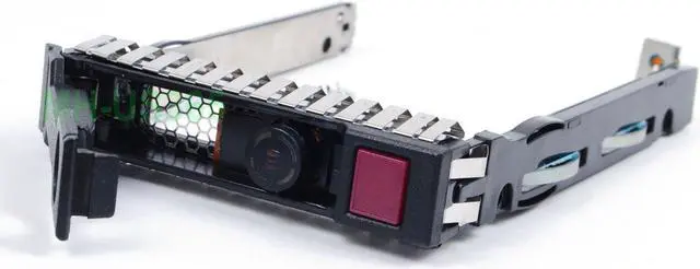 Alt view image 6 of 6 - 2.5" For HP ML30 Gen10 G10 Hard Drive Caddy SSD HDD SAS/SATA Tray & chip LED
