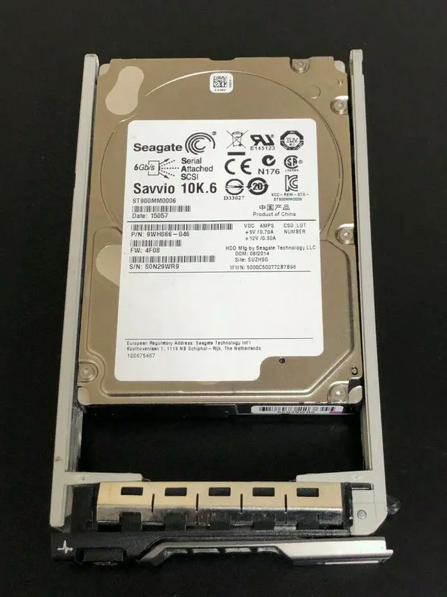 Alt view image 3 of 14 - 2RR9T 900GB 10000RPM SAS 2.5Inch Dell Hard Drive