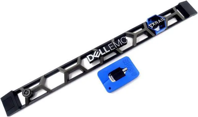 Main image of D0P0X Dell Emc Poweredge R640 R440 R340 R6415 1U Lcd Front Bezel W/ Key 0D0P0X