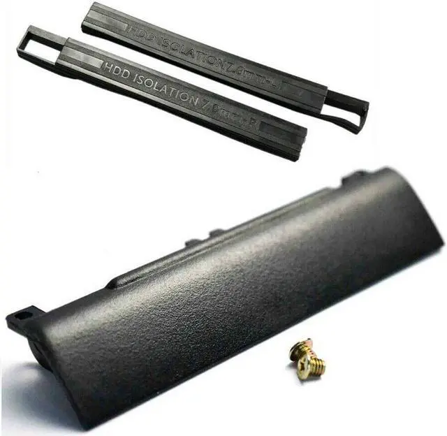 Main image of For Dell Latitude E6330 E6530 E6430 Hard Drive Caddy Cover & 7mm Rubber Rails