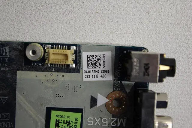 Alt view image 9 of 9 - Dell OEM Latitude E6420 Audio VGA USB RJ-45 Port IO Circuit Board for  157H2