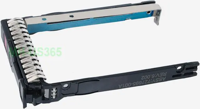 Alt view image 6 of 7 - 2.5" 727695-001 SAS/SATA/NVMe/SSD Drive Tray Caddy for HP Proliant Gen10 Servers