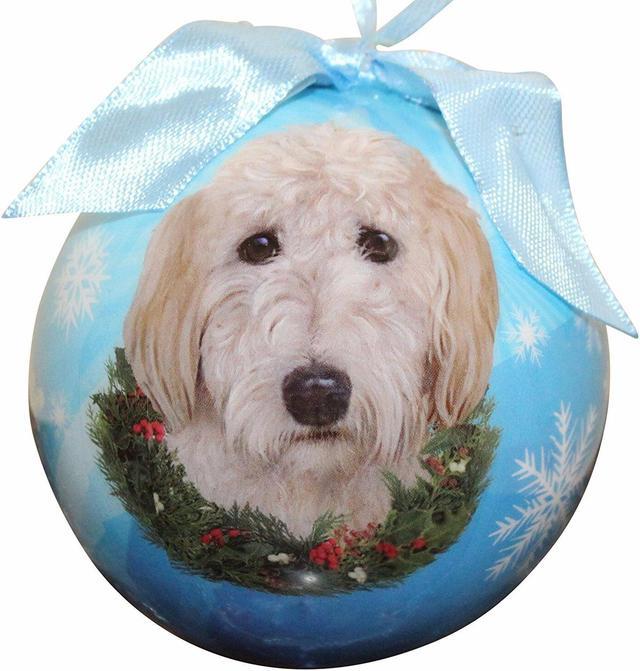 GOLDENDOODLE--Shatterproof Ball Ornament--3"- by E & S Pets #134 